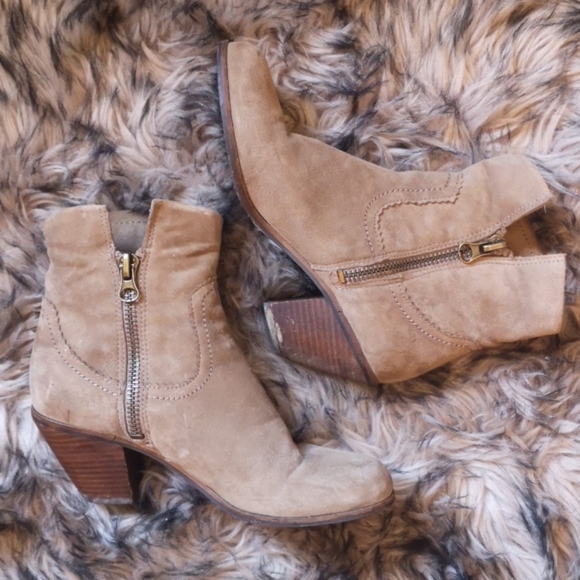 Sam Edelman Louie Fringe Ankle Booties - Picture 2 of 6